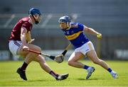 6 June 2021; Willie Connors of Tipperary in action against Peadar Scally of Westmeath during the Allianz Hurling League Division 1 Group A Round 4 match between Westmeath and Tipperary at TEG Cusack Park in Mullingar, Westmeath. Photo by Seb Daly/Sportsfile