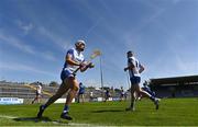 6 June 2021; Neil Montgomery of Waterford warms up prior to the Allianz Hurling League Division 1 Group A Round 4 match between Galway and Waterford at Pearse Stadium in Galway. Photo by Ramsey Cardy/Sportsfile