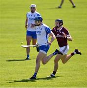 6 June 2021; Austin Gleeson of Waterford in action against Sean Loftus of Galway during the Allianz Hurling League Division 1 Group A Round 4 match between Galway and Waterford at Pearse Stadium in Galway. Photo by Ramsey Cardy/Sportsfile