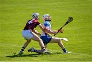 6 June 2021; Shane Bennett of Waterford in action against Darren Morrissey of Galway during the Allianz Hurling League Division 1 Group A Round 4 match between Galway and Waterford at Pearse Stadium in Galway. Photo by Ramsey Cardy/Sportsfile