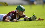 6 June 2021; Brian Concannon of Galway controls the sliotar during the Allianz Hurling League Division 1 Group A Round 4 match between Galway and Waterford at Pearse Stadium in Galway. Photo by Ramsey Cardy/Sportsfile