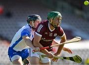 6 June 2021; Brian Concannon of Galway is tackled by Conor Gleeson of Waterford during the Allianz Hurling League Division 1 Group A Round 4 match between Galway and Waterford at Pearse Stadium in Galway. Photo by Ramsey Cardy/Sportsfile