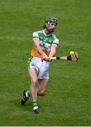 6 June 2021; Ben Conneely of Offaly during the Allianz Hurling League Division 2A Round 4 match between Offaly and Down at Bord na Móna O'Connor Park in Tullamore, Offaly. Photo by Sam Barnes/Sportsfile