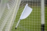 5 June 2021; A white flag, point, rests in the net before the Allianz Hurling League Division 1 Group A Round 4 match between Limerick and Cork at LIT Gaelic Grounds in Limerick. Photo by Ray McManus/Sportsfile
