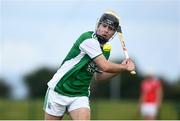 6 June 2021; Caolan Duffy of Fermanagh during the Allianz Hurling League Roinn 3B match between Louth and Fermanagh at Louth Centre of Excellence in Darver, Louth. Photo by David Fitzgerald/Sportsfile