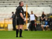 6 June 2021; Referee Rory Mc Gann during the Allianz Hurling League Division 1 Group B Round 4 match between Kilkenny and Laois at UPMC Nowlan Park in Kilkenny. Photo by Eóin Noonan/Sportsfile