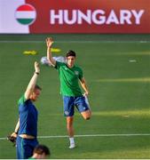 7 June 2021; Jamie McGrath during a Republic of Ireland training session at Szusza Ferenc Stadion in Budapest, Hungary. Photo by Alex Nicodim/Sportsfile