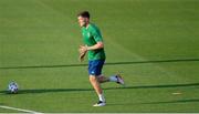 7 June 2021; Dara O'Shea during a Republic of Ireland training session at Szusza Ferenc Stadion in Budapest, Hungary. Photo by Alex Nicodim/Sportsfile