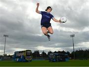 8 June 2021; Dublin and Foxrock Cabinteely ladies footballer Niamh Collins pictured at the launch of the Go-Ahead Dublin GAA Leagues and Championships at Parnell Park in Dublin. Go-Ahead Ireland are proud to announce their continued dedication to the community by means of partnering with Dublin GAA for the next three years.  Photo by Ramsey Cardy/Sportsfile