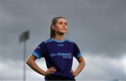 8 June 2021; Dublin and St Jude's camogie player Hannah Hegarty pictured at the launch of the Go-Ahead Dublin GAA Leagues and Championships at Parnell Park in Dublin. Go-Ahead Ireland are proud to announce their continued dedication to the community by means of partnering with Dublin GAA for the next three years.  Photo by Ramsey Cardy/Sportsfile