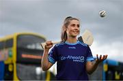 8 June 2021; Dublin and St Jude's camogie player Hannah Hegarty pictured at the launch of the Go-Ahead Dublin GAA Leagues and Championships at Parnell Park in Dublin. Go-Ahead Ireland are proud to announce their continued dedication to the community by means of partnering with Dublin GAA for the next three years.  Photo by Ramsey Cardy/Sportsfile