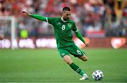 8 June 2021; Conor Hourihane of Republic of Ireland during the international friendly match between Hungary and Republic of Ireland at Szusza Ferenc Stadion in Budapest, Hungary. Photo by Alex Nicodim/Sportsfile