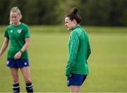 8 June 2021; Áine O'Gorman during a Republic of Ireland women training session at Versalavollur in Reykjavik, Iceland. Photo by Eythor Arnason/Sportsfile