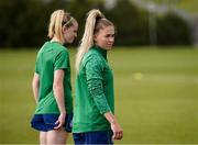 8 June 2021; Aoife Colvill during a Republic of Ireland women training session at Versalavollur in Reykjavik, Iceland. Photo by Eythor Arnason/Sportsfile