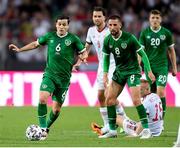 8 June 2021; Josh Cullen of Republic of Ireland during the international friendly match between Hungary and Republic of Ireland at Szusza Ferenc Stadion in Budapest, Hungary. Photo by Alex Nicodim/Sportsfile