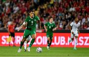 8 June 2021; Adam Idah of Republic of Ireland during the international friendly match between Hungary and Republic of Ireland at Szusza Ferenc Stadion in Budapest, Hungary. Photo by Alex Nicodim/Sportsfile