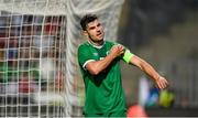 8 June 2021; John Egan of Republic of Ireland during the international friendly match between Hungary and Republic of Ireland at Szusza Ferenc Stadion in Budapest, Hungary. Photo by Alex Nicodim/Sportsfile