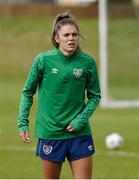 8 June 2021; Jamie Finn during a Republic of Ireland women training session at Versalavollur in Reykjavik, Iceland. Photo by Eythor Arnason/Sportsfile