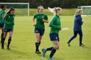 8 June 2021; Ciara Grant during a Republic of Ireland women training session at Versalavollur in Reykjavik, Iceland. Photo by Eythor Arnason/Sportsfile