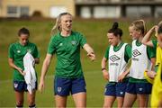 8 June 2021; Louise Quinn during a Republic of Ireland women training session at Versalavollur in Reykjavik, Iceland. Photo by Eythor Arnason/Sportsfile