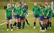 8 June 2021; Players during a Republic of Ireland women training session at Versalavollur in Reykjavik, Iceland. Photo by Eythor Arnason/Sportsfile