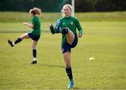 8 June 2021; Éabha O'Mahony during a Republic of Ireland women training session at Versalavollur in Reykjavik, Iceland. Photo by Eythor Arnason/Sportsfile