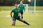 8 June 2021; Rianna Jarrett during a Republic of Ireland women training session at Versalavollur in Reykjavik, Iceland. Photo by Eythor Arnason/Sportsfile