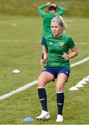 8 June 2021; Denise O'Sullivan during a Republic of Ireland women training session at Versalavollur in Reykjavik, Iceland. Photo by Eythor Arnason/Sportsfile