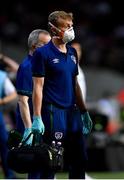 8 June 2021; Republic of Ireland chartered physiotherapist Danny Miller during the international friendly match between Hungary and Republic of Ireland at Szusza Ferenc Stadion in Budapest, Hungary. Photo by Alex Nicodim/Sportsfile