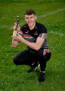 9 June 2021; Kerry footballer David Clifford with his PwC GAA / GPA Player of the Month in Football for May 2021 at Fossa GAA Club, Killarney, Co. Kerry. Photo by Diarmuid Greene/Sportsfile