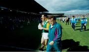 9 June 1991; David Beggy of Meath leaves the pitch after the Leinster GAA Football Senior Championship Preliminary Round replay match between Dublin and Meath at Croke Park in Dublin. Photo by David Maher/Sportsfile