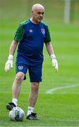 9 June 2021; Republic of Ireland goalkeeping coach Pat Behan before the Women's U19 International Friendly between Republic of Ireland and Northern Ireland at AUL Complex in Dublin. Photo by Piaras Ó Mídheach/Sportsfile