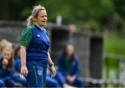 9 June 2021; Republic of Ireland assistant coach Lizzie Kent before the Women's U19 International Friendly between Republic of Ireland and Northern Ireland at AUL Complex in Dublin. Photo by Piaras Ó Mídheach/Sportsfile