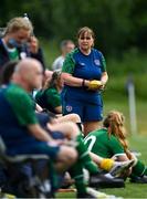 9 June 2021; Republic of Ireland kit manager Barbara Bermingham before the Women's U19 International Friendly between Republic of Ireland and Northern Ireland at AUL Complex in Dublin. Photo by Piaras Ó Mídheach/Sportsfile