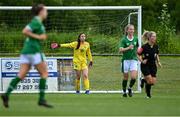 9 June 2021; Republic of Ireland goalkeeper Ciara Glackin of Republic of Ireland during the Women's U19 International Friendly between Republic of Ireland and Northern Ireland at AUL Complex in Dublin. Photo by Piaras Ó Mídheach/Sportsfile