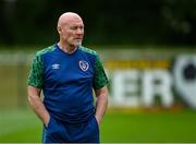 9 June 2021; Republic of Ireland head coach Dave Connell before the Women's U19 International Friendly between Republic of Ireland and Northern Ireland at AUL Complex in Dublin. Photo by Piaras Ó Mídheach/Sportsfile