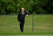 9 June 2021; Northern Ireland manager Alfie Wylie during the Women's U19 International Friendly between Republic of Ireland and Northern Ireland at AUL Complex in Dublin. Photo by Piaras Ó Mídheach/Sportsfile