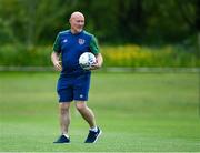 9 June 2021; Republic of Ireland head coach Dave Connell before the Women's U19 International Friendly between Republic of Ireland and Northern Ireland at AUL Complex in Dublin. Photo by Piaras Ó Mídheach/Sportsfile