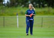 9 June 2021; Republic of Ireland assistant coach Lizzie Kent before the Women's U19 International Friendly between Republic of Ireland and Northern Ireland at AUL Complex in Dublin. Photo by Piaras Ó Mídheach/Sportsfile