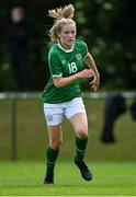 9 June 2021; Emily Corbett of Republic of Ireland during the Women's U19 International Friendly between Republic of Ireland and Northern Ireland at AUL Complex in Dublin. Photo by Piaras Ó Mídheach/Sportsfile