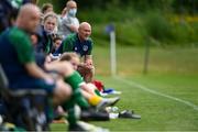 9 June 2021; Republic of Ireland head coach Dave Connell during the Women's U19 International Friendly between Republic of Ireland and Northern Ireland at AUL Complex in Dublin. Photo by Piaras Ó Mídheach/Sportsfile