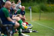 9 June 2021; Republic of Ireland head coach Dave Connell during the Women's U19 International Friendly between Republic of Ireland and Northern Ireland at AUL Complex in Dublin. Photo by Piaras Ó Mídheach/Sportsfile