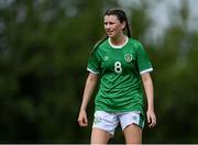 9 June 2021; Maria Reynolds of Republic of Ireland during the Women's U19 International Friendly between Republic of Ireland and Northern Ireland at AUL Complex in Dublin. Photo by Piaras Ó Mídheach/Sportsfile