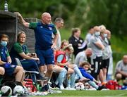 9 June 2021; Republic of Ireland head coach Dave Connell during the Women's U19 International Friendly between Republic of Ireland and Northern Ireland at AUL Complex in Dublin. Photo by Piaras Ó Mídheach/Sportsfile