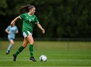 9 June 2021; Rebecca Watkins of Republic of Ireland during the Women's U19 International Friendly between Republic of Ireland and Northern Ireland at AUL Complex in Dublin. Photo by Piaras Ó Mídheach/Sportsfile