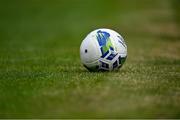 9 June 2021; A soccer ball during the Women's U19 International Friendly between Republic of Ireland and Northern Ireland at AUL Complex in Dublin. Photo by Piaras Ó Mídheach/Sportsfile