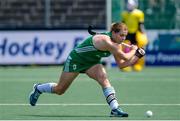 9 June 2021; Kathryn Mullan of Ireland during the Women's EuroHockey Championships Pool A match between Ireland and Spain at Wagener Hockey Stadium in Amstelveen, Netherlands. Photo by Gerrit van Keulen/Sportsfile