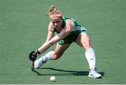 9 June 2021; Hannah Matthews of Ireland during the Women's EuroHockey Championships Pool A match between Ireland and Spain at Wagener Hockey Stadium in Amstelveen, Netherlands. Photo by Gerrit van Keulen/Sportsfile