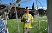 10 June 2021; Former Dublin footballer and Football for Unity ambassador Michael Darragh MacAuley at the launch of the Football for Unity Festival which will take place at venues across the north east inner city of Dublin from Monday 14th of June to Friday 16th of July. The Football for Unity Festival aims to foster the social inclusion of third-country nationals sustainably through active participation in football-based initiatives. For more information visit - www.footballforunity.ie”. .  Photo by Brendan Moran/Sportsfile