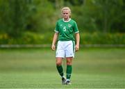 9 June 2021; Olivia Milner of Republic of Ireland during the Women's U19 International Friendly between Republic of Ireland and Northern Ireland at AUL Complex in Dublin. Photo by Piaras Ó Mídheach/Sportsfile